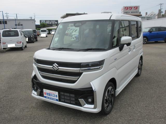 スペーシア　カスタム　４ＷＤ　ＨＹＢＲＩＤ　ＸＳターボ　４ＷＤ　衝突軽