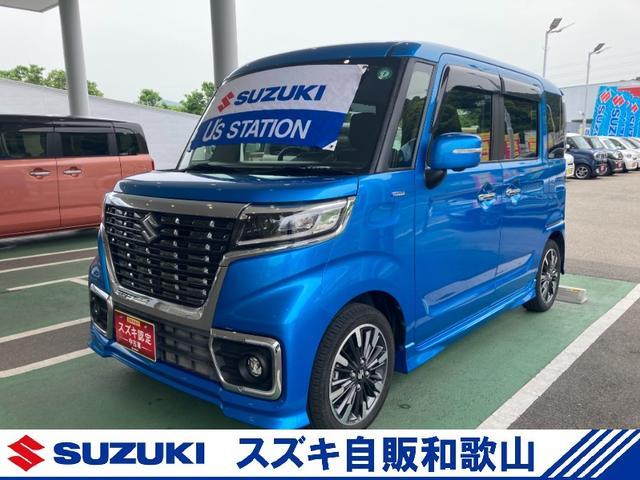 スペーシア　カスタム　カスタム　ＨＹＢＲＩＤ　ＸＳ　　　ナビ　