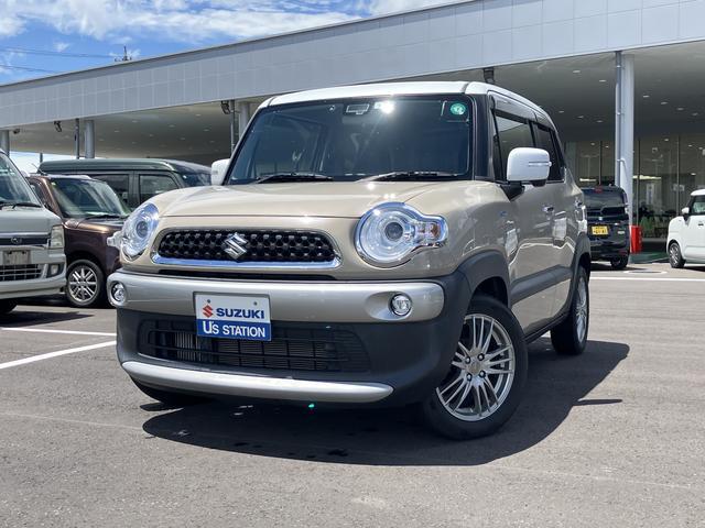クロスビー　４ＷＤ　ＨＹＢＲＩＤ　ＭＺ　４ＷＤ　純正ナビ　ド