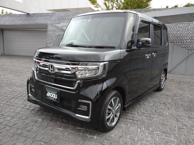 Ｎ　ＢＯＸ　カスタム　Ｌ　社外９インチナビ＆地デジ・バックモニ