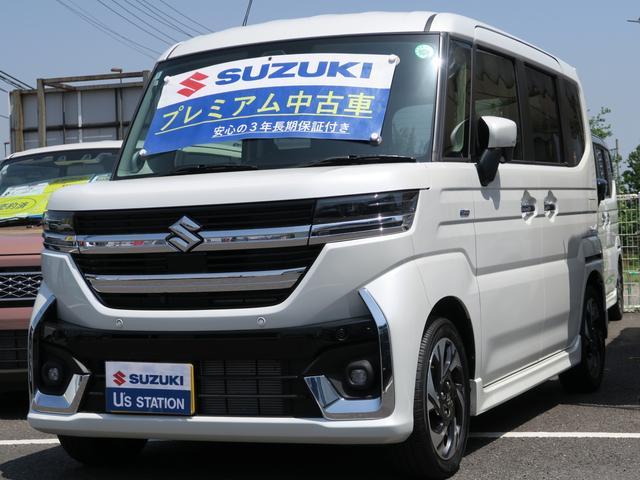 スペーシア　カスタム　カスタム　ＨＹＢＲＩＤ　ＸＳターボ　純正