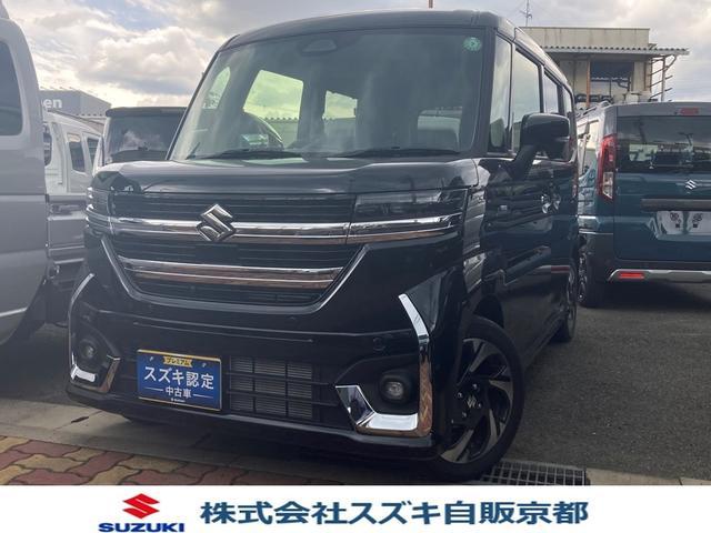 スペーシア　カスタム　ＨＹＢＲＩＤ　ＸＳ　純正９インチナビ　全