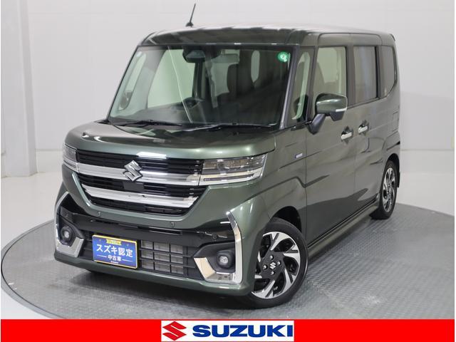 スペーシア　カスタム　カスタム　ＨＹＢＲＩＤ　ＸＳターボ　前後