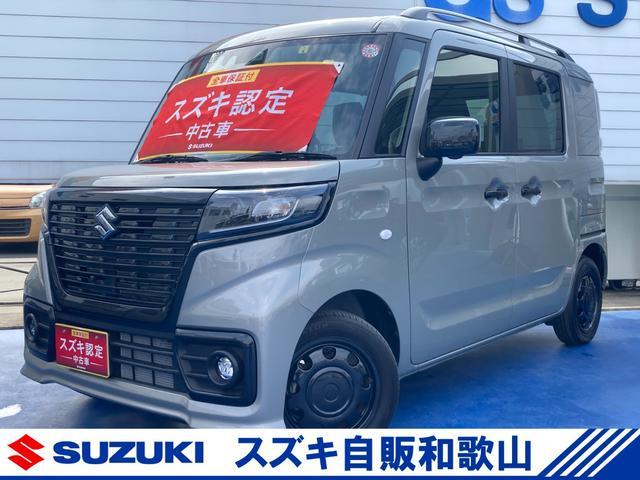 スペーシア　ベース　ＸＦ　　デモカー使用車　前後衝突軽減ブレ