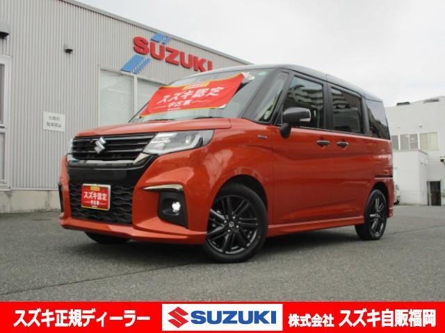 ソリオ　ＨＹＢＲＩＤ　ＳＺ　２型　全方位ナビ装着
