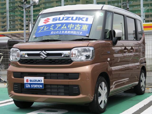 スペーシア　ＨＹＢＲＩＤ　Ｘ　両側電動スライドドア　