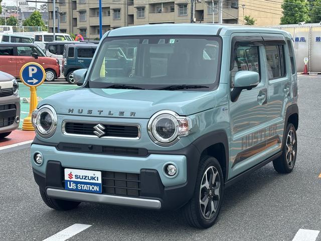 ハスラー　ＨＹＢＲＩＤ　Ｘ　被害軽減ブレーキ　全方