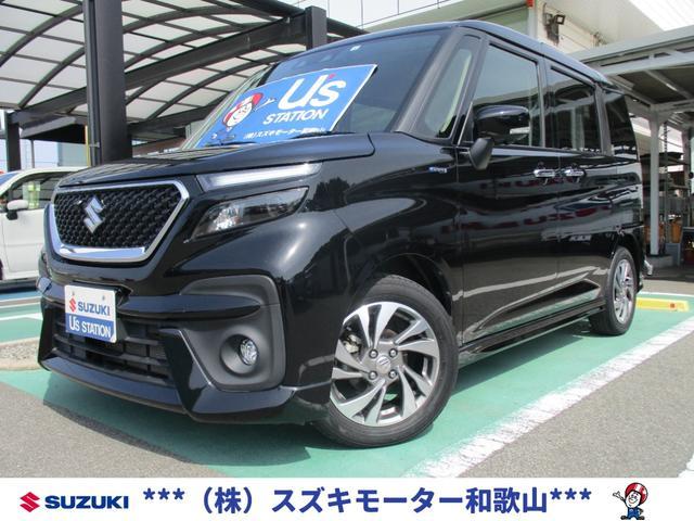 ソリオ　バンディット　ハイブリッドＳＶ　全方位モニター付ナビ　