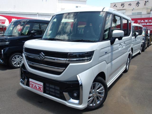 スペーシア　カスタム　ハイブリッドＧＳ　禁煙車　ワンオーナー車