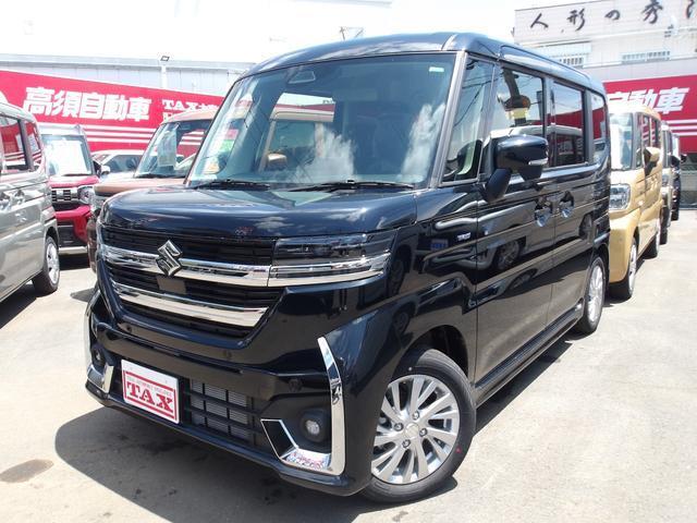 スペーシア　カスタム　ハイブリッドＧＳ　禁煙車　ワンオーナー車