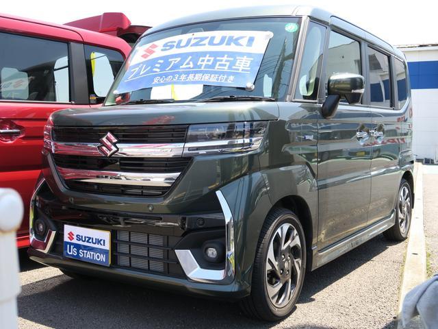 スペーシア　カスタム　カスタム　ＨＹＢＲＩＤ　ＸＳ　ナビ　全方