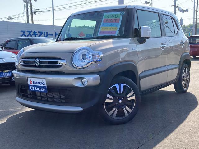 クロスビー　４ＷＤ　ＨＹＢＲＩＤ　ＭＺ　４型　レンタカーアッ