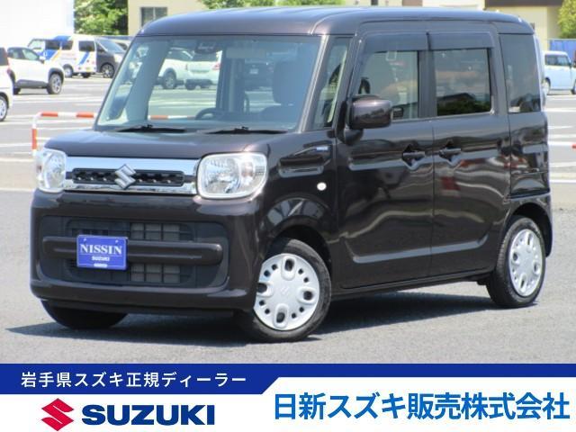 スペーシア　４ＷＤ　ＨＹＢＲＩＤ　Ｘ　４ＷＤ　ナビ　衝突被害