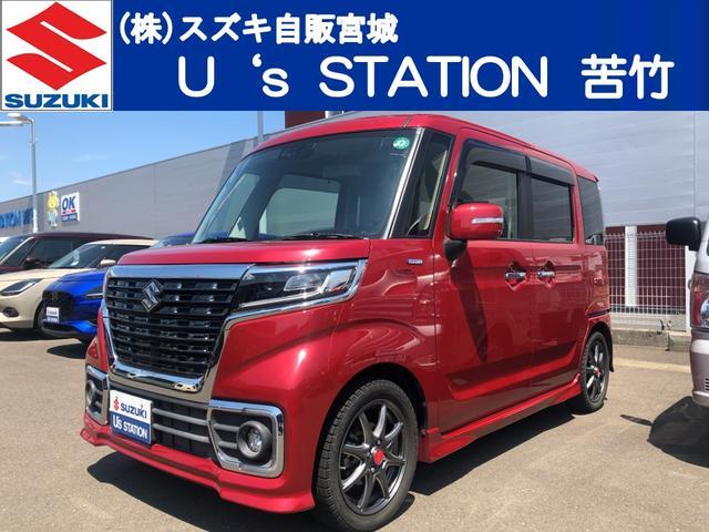 スペーシア　カスタム　４ＷＤ　ＨＹＢＲＩＤ　ＸＳ　４ＷＤ　８インチカー
