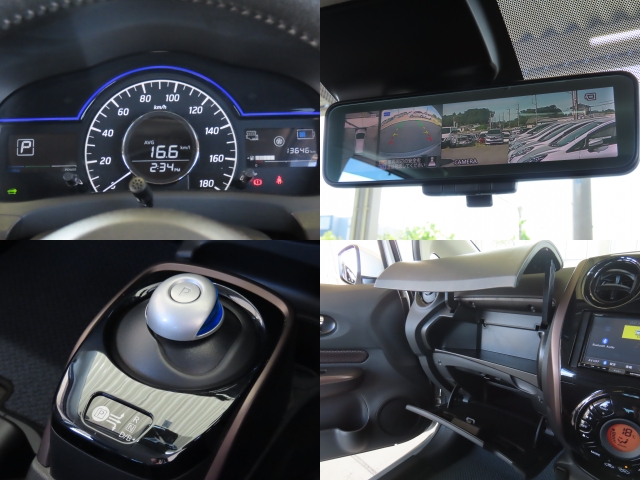 アラウンドビューモニタの映像はルームミラーでも確認頂けますヨ