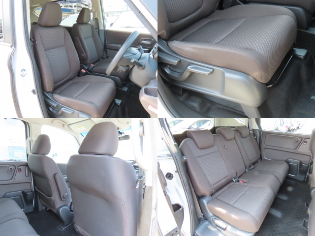 シートも状態良好ですよ。大きな汚れもなく、安心です。座り心地もいいですよ。