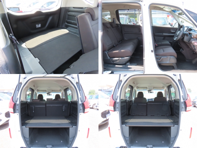 シートを倒せば、ラゲッジスペースがこんなにも広くなりますよ♪