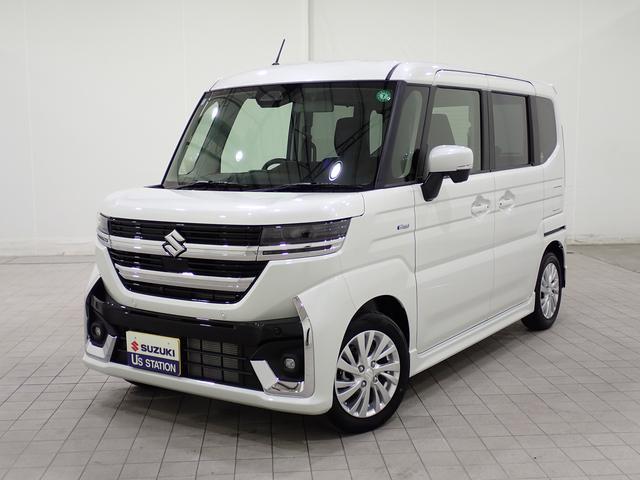 スペーシア　カスタム　ハイブリッドＧＳ　９インチ全方位モニタ付