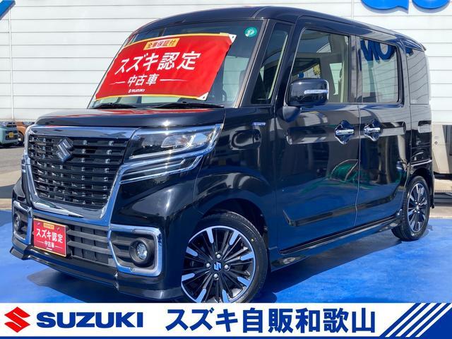 スペーシア　カスタム　カスタム　ＨＹＢＲＩＤ　ＸＳ　　ナビ　全
