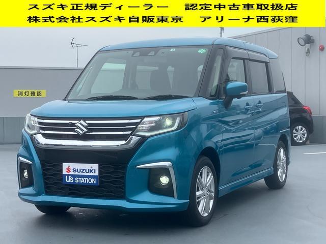 ソリオ　ＨＹＢＲＩＤ　ＭＺ　２ＷＤ　ＣＶＴ　衝突