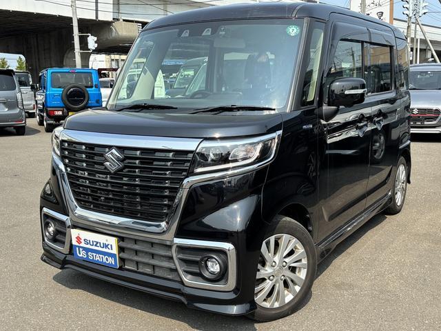スペーシア　カスタム　４ＷＤ　ハイブリッドＧＳ　４ＷＤ　☆全方位モニタ