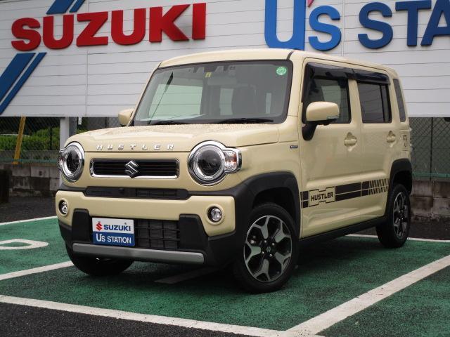 ハスラー　ＨＹＢＲＩＤ　Ｘ　９インチ純正ナビ　ＥＴ
