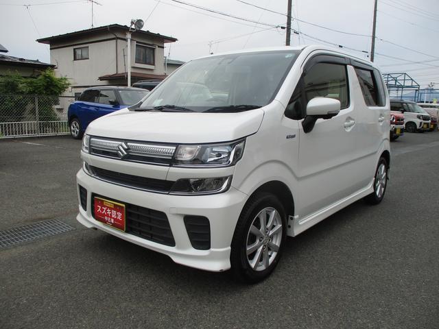 ワゴンＲ　４ＷＤ　ＨＹＢＲＩＤ　ＦＺ　４ＷＤ　ＣＶＴ　衝突