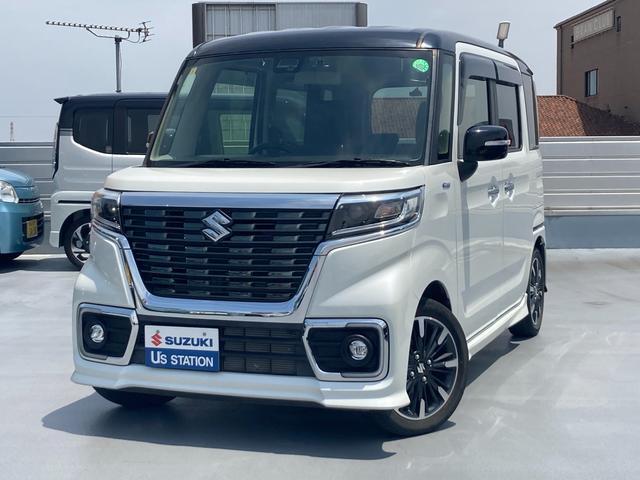 スペーシア　カスタム　ＨＹＢＲＩＤ　ＸＳ　ナビ　ＥＴＣ　ドラレ