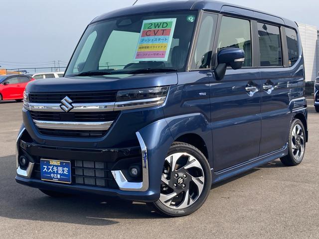 スペーシア　カスタム　カスタム　ＨＹＢＲＩＤ　ＸＳターボ　電動