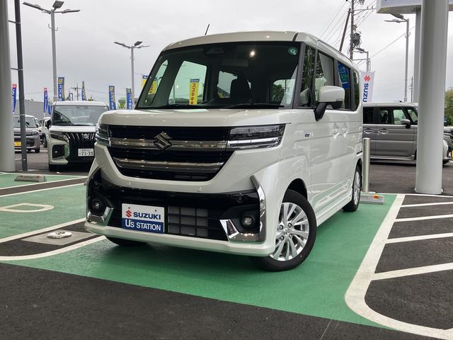 スペーシア　カスタム　４ＷＤ　ＨＹＢＲＩＤ　ＧＳ　４ＷＤ　全方位モニタ