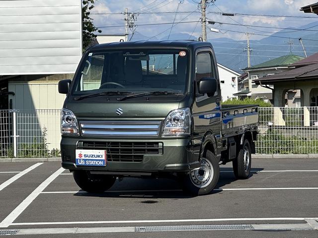 キャリイトラック　４ＷＤ　ＫＣエアコン・パワステ農繁　７型　５ＭＴ