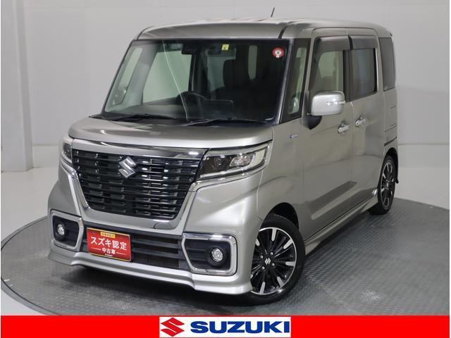 スペーシア　カスタム　カスタム　ＨＹＢＲＩＤ　ＸＳ　車検整備渡