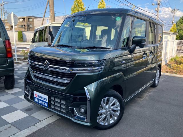 スペーシア　カスタム　カスタム　ＨＹＢＲＩＤ　ＧＳ　全方位Ｍ付