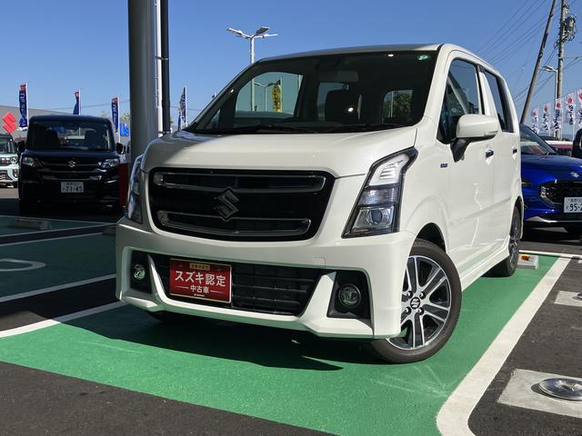 ワゴンＲ　スティングレー　４ＷＤ(スズキ) ＨＹＢＲＩＤ　Ｔ　４ＷＤ　ターボ　ＥＴＣ 中古車画像