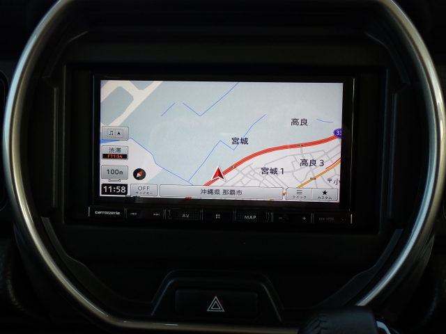 ナビが既に装備されていますので納車直後の運転も安心です♪