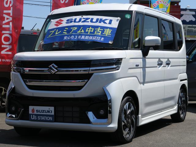 スペーシア　カスタム　カスタム　ＨＹＢＲＩＤ　ＸＳターボ　ナビ