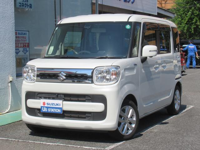 スペーシア　ＨＹＢＲＩＤ　Ｘ　ＭＫ５３Ｓ／純正ナビ・