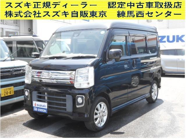 エブリイワゴン　ＰＺターボ　ハイルーフ　４ＡＴ　衝突軽減