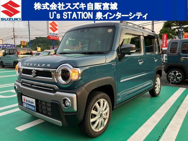 ハスラー　Ｊスタイル　　２ＷＤ　　純正ナビ・全方位