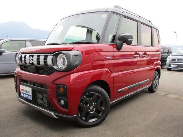 スペーシア　４ＷＤ　ＨＹＢＲＩＤ　ＸＺターボ４ＷＤ前後被害軽