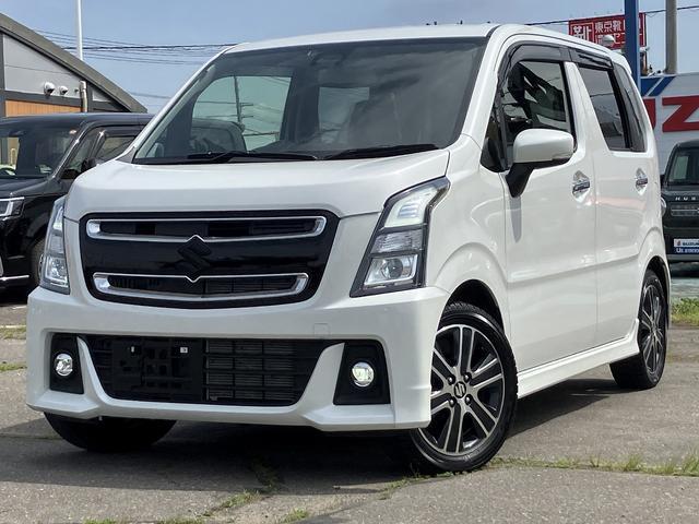 ワゴンＲ　スティングレー　４ＷＤ(スズキ) ハイブリッドＴ　４ＷＤ　☆純正ナビ＆バッ 中古車画像