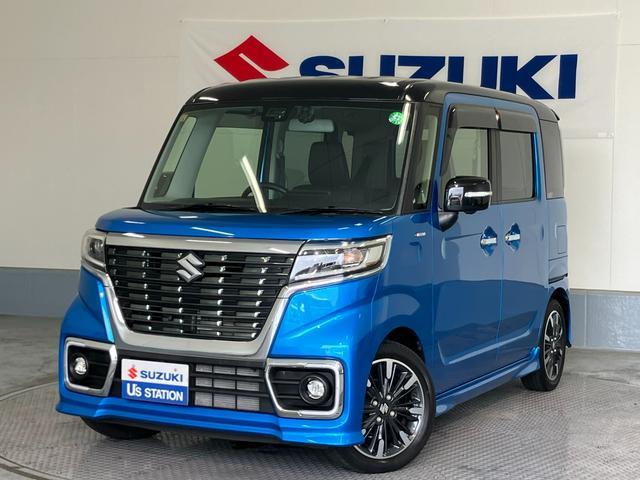 スペーシア　カスタム　４ＷＤ(スズキ) カスタム　ＨＹＢＲＩＤ　ＸＳターボ　４Ｗ 中古車画像