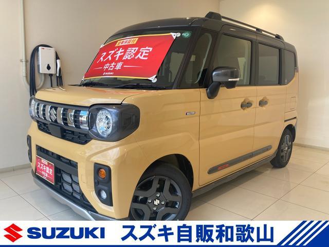 スペーシア　ギア(スズキ) ハイブリッドＸＺ　ターボ　　デモカー使用 中古車画像