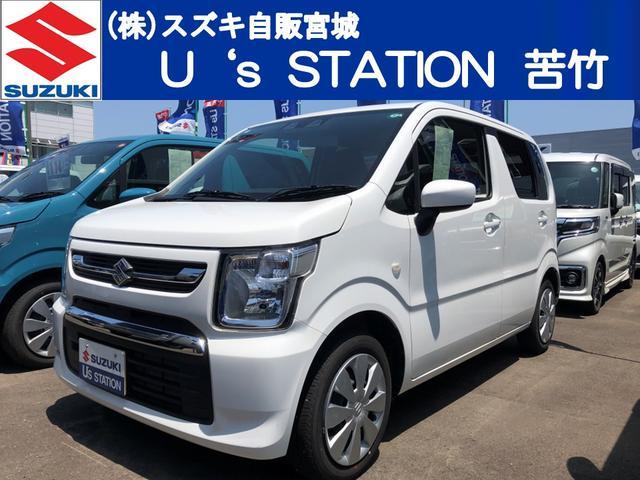 ワゴンＲ(スズキ) ＦＸ　４型　前後衝突被害軽減ブレーキ　Ｃ 中古車画像