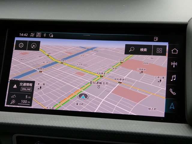 レーザーセンサーで前方車両を検知しブレー
