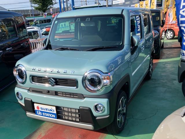 ハスラー　４ＷＤ(スズキ) ＨＹＢＲＩＤ　Ｘ　３型　全方位モニター付 中古車画像