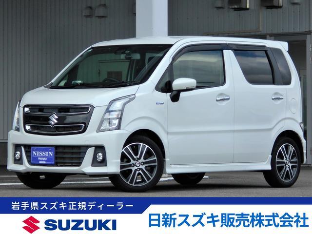 ワゴンＲ　スティングレー　４ＷＤ(スズキ) ＨＹＢＲＩＤ　Ｔ　４ＷＤ　８インチナビ 中古車画像