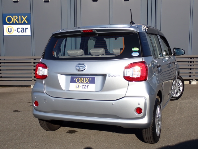 リヤビューの画像になります。オリックス認定中古車には、ご購入後も安心してお乗りいただくために、独自の｢オリックス認定中古車保証｣をお付けしています。