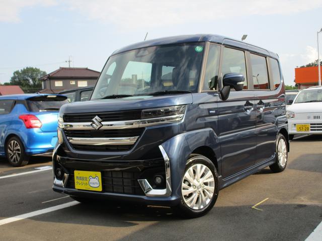 スペーシア　カスタム(スズキ) カスタム　ＨＹＢＲＩＤ　ＧＳ　前後ブレー 中古車画像