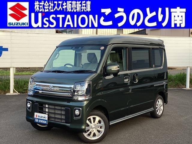エブリイワゴン(スズキ) PZターボ ハイルーフ 6型 衝突被害軽 中古車画像